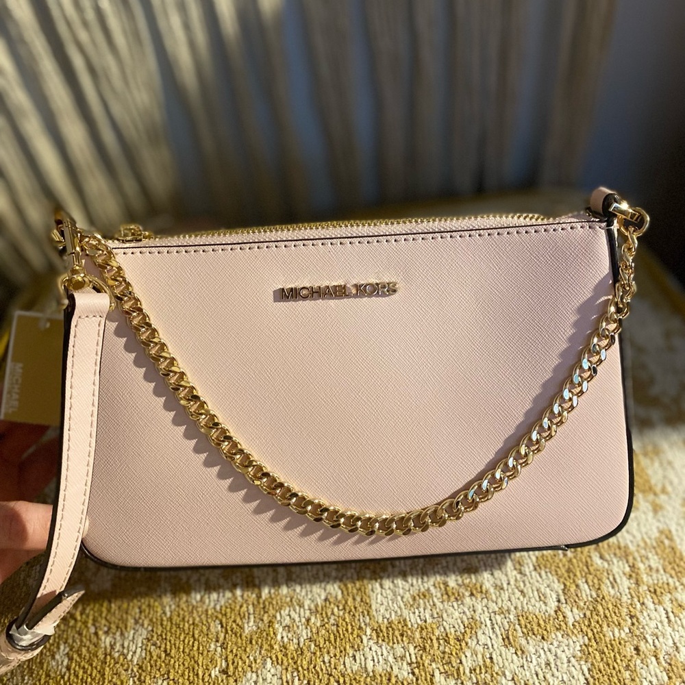 NWT Michael Kors Jet Set Travel crossbody